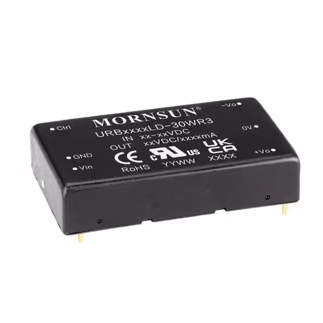 URB2412LD-30WR3 Mornsun America, LLC  DC DC Converters